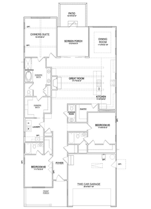 Mimosa Floor Plan